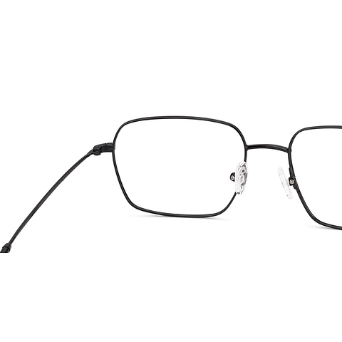 Lenskart BLU Screen Glasses Blue Block Zero Power Screen Glasses : Black Full Rim RectangleLenskart Blu LB E17375-C2 right side