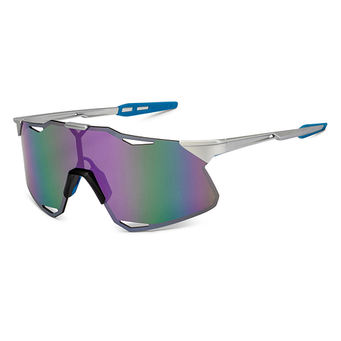 Lenskart Boost Silver Full Rim Square right side