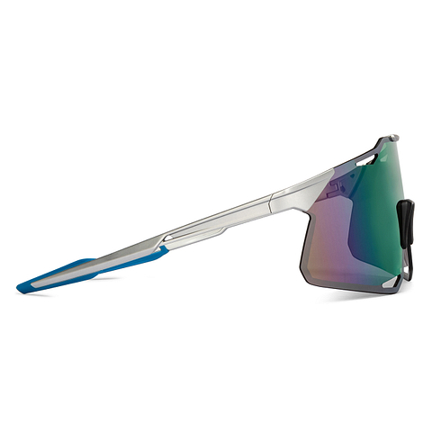 Lenskart Boost Silver Full Rim Square left side