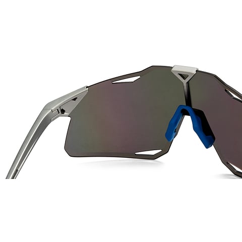 Lenskart Boost Silver Full Rim Square right side