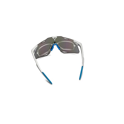 Lenskart Boost Silver Full Rim Square right side