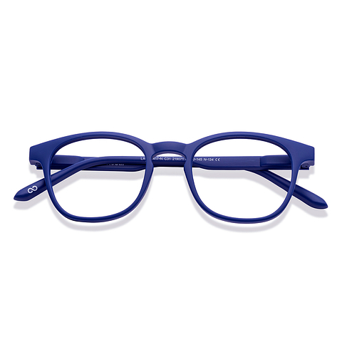 Lenskart Hustlr Midnight Blue Full Rim Square left side Lenskart Hustlr Midnight Blue Full Rim Square left side