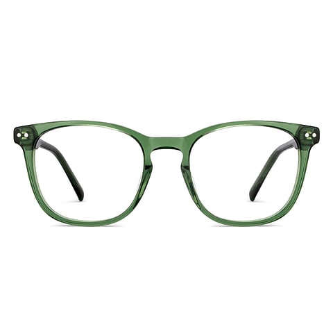 Lenskart Hustlr Olive-Ace Full Rim Square right side