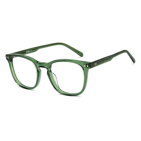 Lenskart Hustlr Olive-Ace Full Rim Square left side