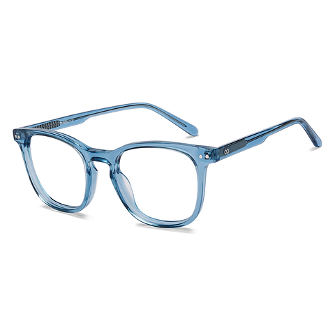 Lenskart Hustlr READERS Denim-Ace Full Rim Square left side