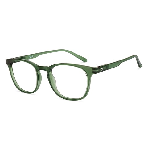 Lenskart Hustlr Green Full Rim Square left side