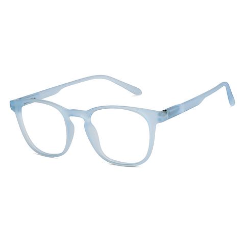 Lenskart Hustlr READERS Blue Sky Full Rim Square Lenskart Hustlr READERS LH R17369 Only for 1 25 Prefitted Powers left side