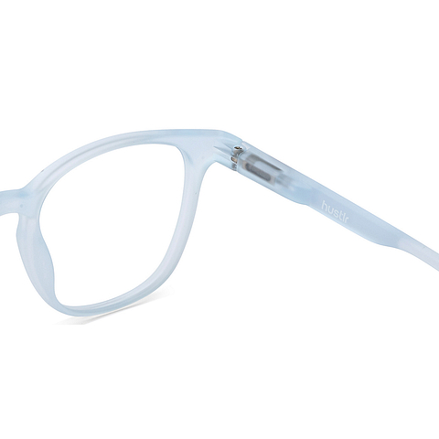 Lenskart Hustlr READERS Blue Sky Full Rim Square Lenskart Hustlr READERS LH R17369 Only for 1 25 Prefitted Powers left side