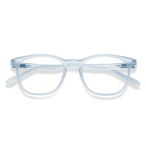 Lenskart Hustlr READERS Blue Sky Full Rim Square Lenskart Hustlr READERS LH R17369 Only for 1 25 Prefitted Powers left side