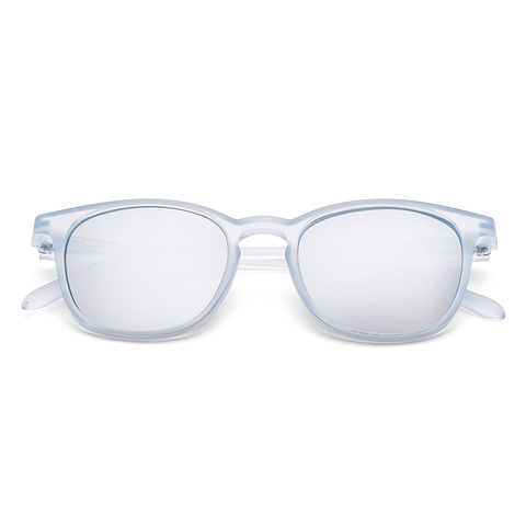 Lenskart Hustlr Blue sky Full Rim Square left side