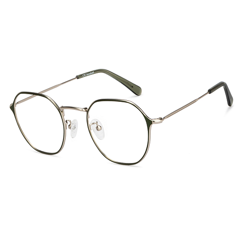 Vincent Chase Online Mid Gunmetal Full Rim Round left side