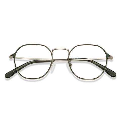 Vincent Chase Online Mid Gunmetal Full Rim Round left side