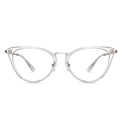 Lenskart Studio Online Crystal Transparent Full Rim Cat Eye right side Lenskart Studio Online Crystal Transparent Full Rim Cat Eye right side