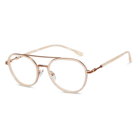 Lenskart Studio Online White Full Rim Round right side