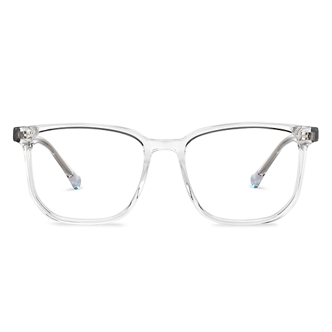 Lenskart Crystal Transparent Full Rim Square right side