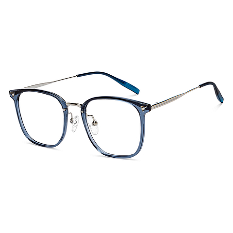 Lenskart Silver Full Rim Square right side