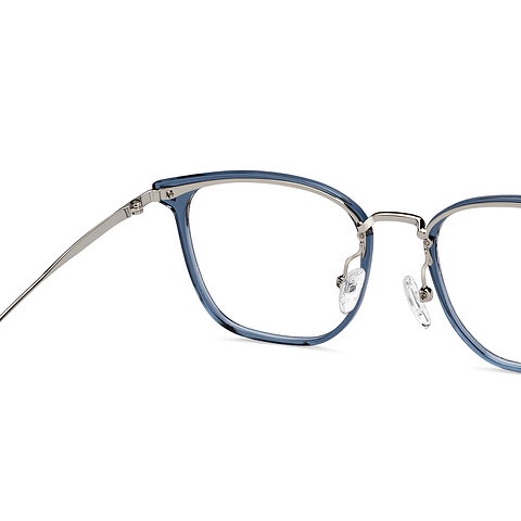 Lenskart Silver Full Rim Square right side