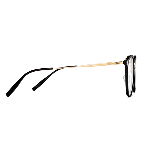 Lenskart Black Full Rim Round left side