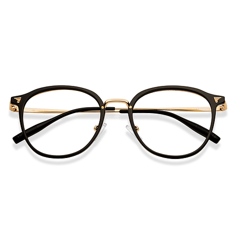 Lenskart Black Full Rim Round left side