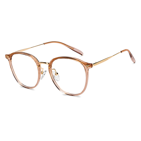 Lenskart Gold Full Rim Round right side