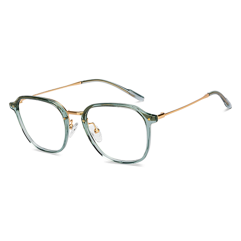 Lenskart Gold Full Rim Hexagonal right side