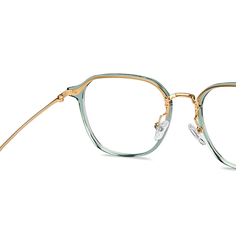 Lenskart Gold Full Rim Hexagonal right side