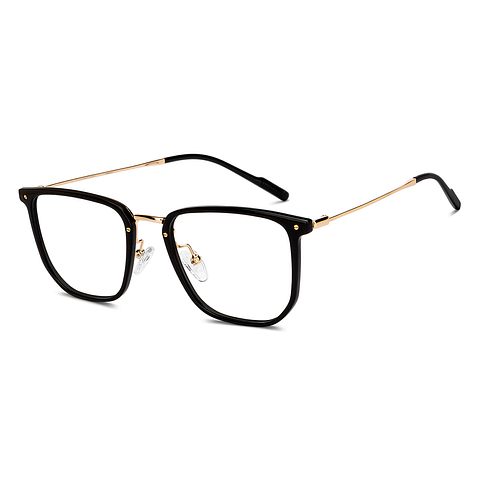Lenskart Black Full Rim Square left side