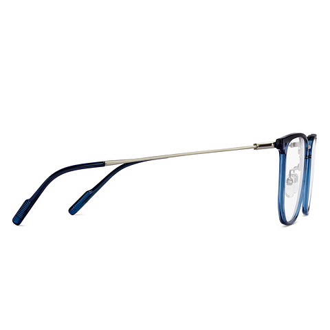 Lenskart Silver Full Rim Square left side