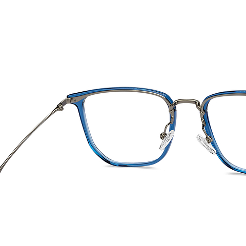 Lenskart Silver Full Rim Square right side