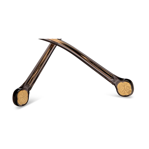 Lenskart Gold Full Rim Geometric left side
