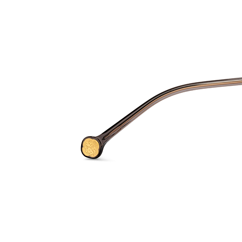 Lenskart Gold Full Rim Geometric right side