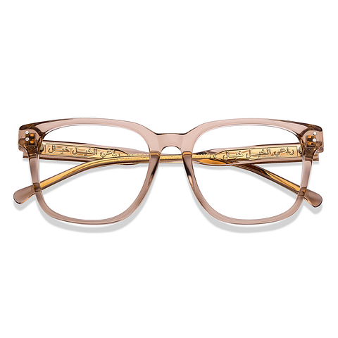 Lenskart Light Brown Full Rim Square right side