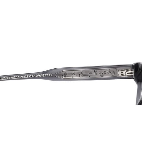Lenskart Light Gray Full Rim Square left side