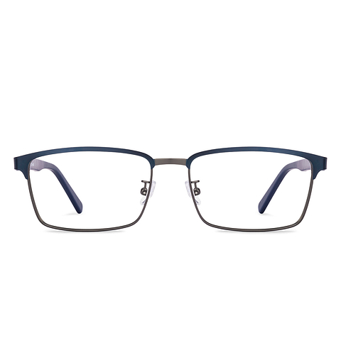 Lenskart Sky Blue Full Rim Square right side