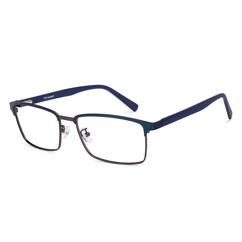 Lenskart Sky Blue Full Rim Square right side