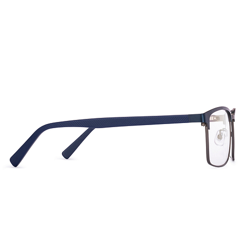 Lenskart Sky Blue Full Rim Square left side