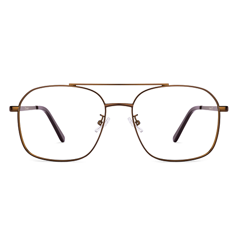 Lenskart Dark Brown Full Rim Aviator right side