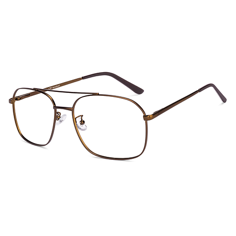 Lenskart Dark Brown Full Rim Aviator right side