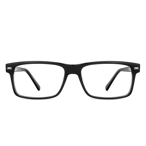 Lenskart Gray Transparent Full Rim Square right side