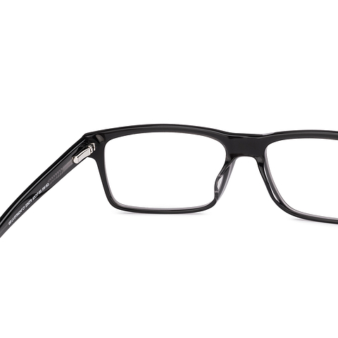 Lenskart Gray Transparent Full Rim Square right side