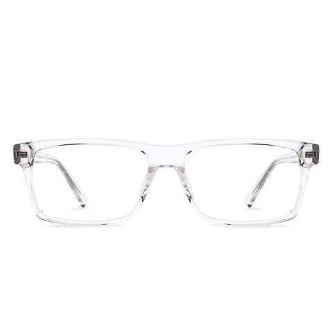 Lenskart Crystal Transparent Full Rim Square right side
