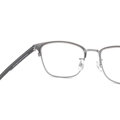Lenskart Gunmetal Full Rim Square right side