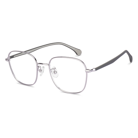 Lenskart Gunmetal Full Rim Square left side