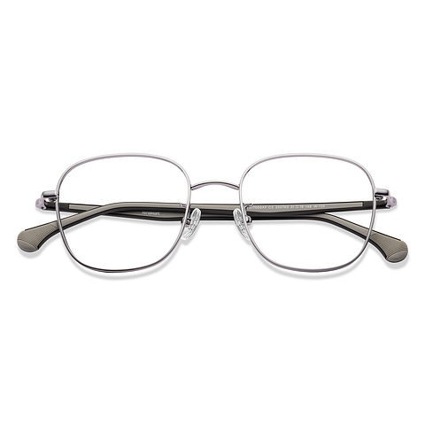 Lenskart Gunmetal Full Rim Square left side