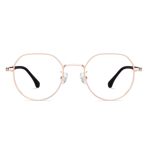 Lenskart Gold Full Rim Round right side