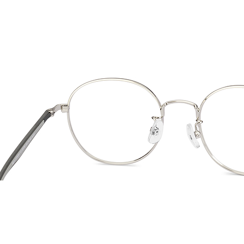 Lenskart Silver Full Rim Round right side