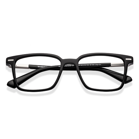 Lenskart Black Full Rim Square left side