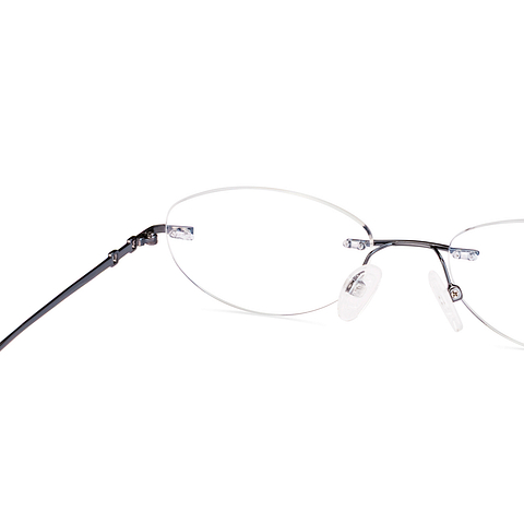 Lenskart Black Rimless Oval right side