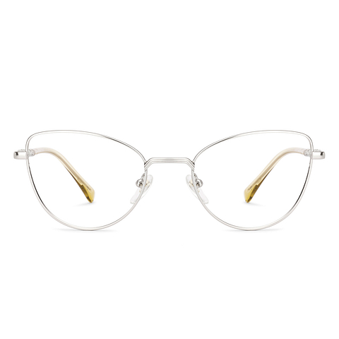 Lenskart Silver Full Rim Cat Eye right side