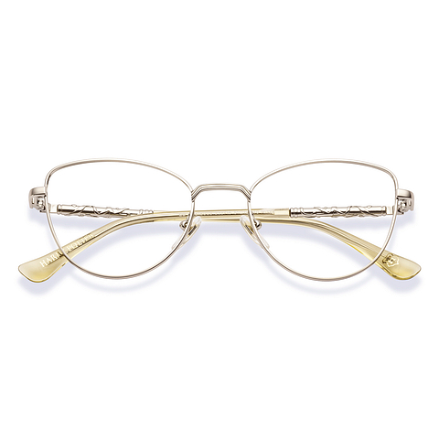 Lenskart Silver Full Rim Cat Eye left side